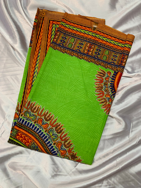 Embossed Dashiki Fabric