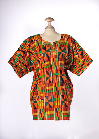 Kente Dashiki Unisex Tops