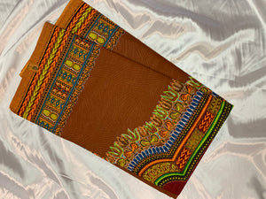 Embossed Dashiki Fabric
